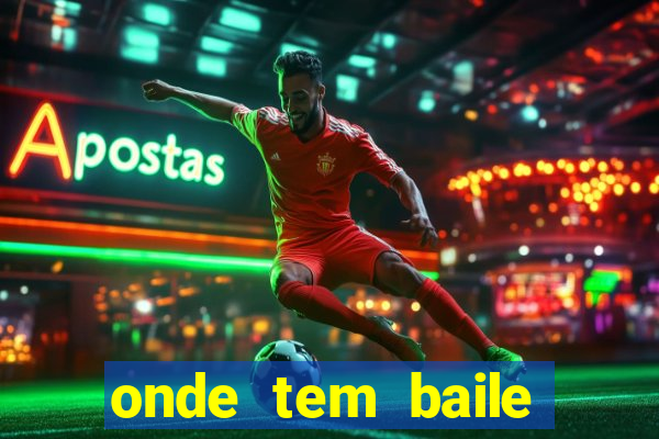 onde tem baile hoje em joinville